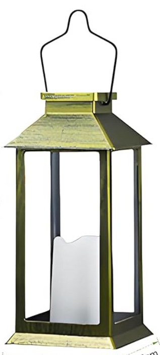 Neoglint Solar Laternenlichter Modell - LED Flammenlose Kerze Garten Dekorative Beleuchtung - Perfekt für Outdoor-Veranstaltungen, Gartenpartys und Tischdekorationen