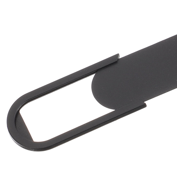 Webcam Cover Slider — Slim Laptop Camera Privacy Blocker (Black or White)