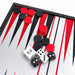 25×25cm Folding Magnetic Backgammon Board – Portable Travel Game
