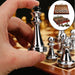 Pro Metal Magnetic Chess Set – Folding Travel Board for Adults & Kids