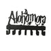 Alohomora Letter Metal Wall Key Holder — 7-Hook Decorative Organiser