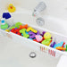 Adjustable Plastic Bathtub Caddy Tray – Retractable Bath Storage Rack