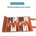 Portable Backgammon Set — Travel Board for Adults & Children