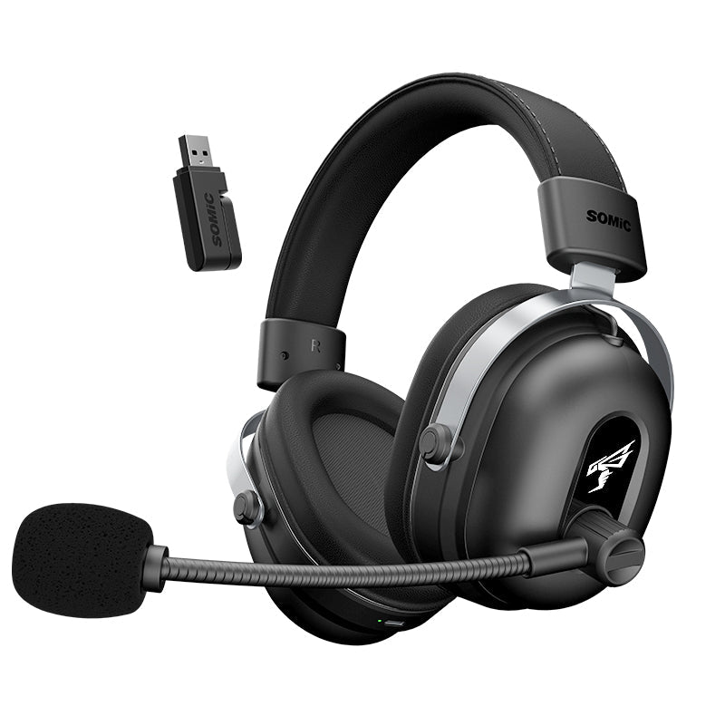 Commander G Series Wireless Edition - 160 hodinová baterie - 7.1 prostorový zvuk bezdrátová herní sluchátka - Pro PC, Playstation 5, PS4, Switch a další