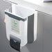 Collapsible Hanging Kitchen Bin — Cabinet Door & Wall Mounted, 7L/10L