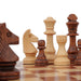 32-Piece Wooden Chess Set with Leather Board — King 110mm (Model 4in)