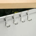 S-shaped Metal Over-Cabinet Door Hooks — Multi-purpose Kitchen & Bathroom Storage