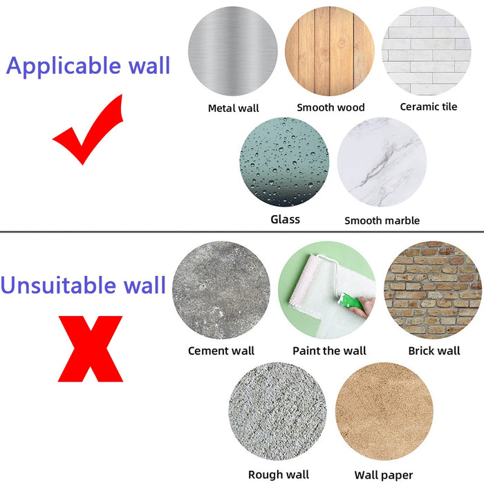Stainless Steel Paper Towel & Toilet Roll Holder — Adhesive or Screw-Fix