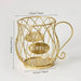 Gold or Black Wire Coffee Pod Organiser Caddy with 'Coffee' Sign — 2026