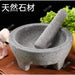Granite Mortar and Pestle – Natural Stone Grinder for Spices & Guacamole