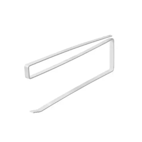 Paper Roll Holder — No-Drill Under-Cabinet Towel & Cling Film Rack (White/Black)