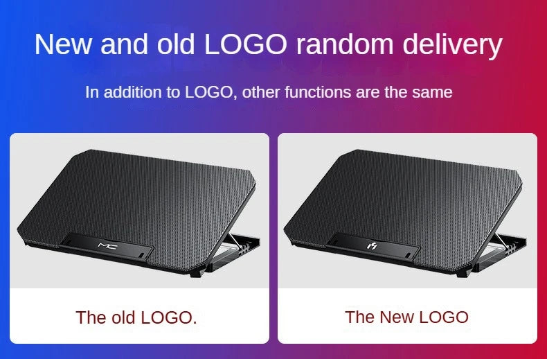 Large Cooling Pad for 12-16 inch Laptops — Dual Fans, USB, Adjustable Speed, Quiet