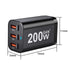 6-Port USB-C GaN Fast Charger – Up to 100W Single‑Port, PD & QC