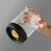 Vacuum-Sealed Glass Storage Jar for Coffee & Tea — Multiple Sizes
