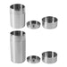Stainless Steel Tea Canister – 400ml or 550ml with Tight-Fitting Sliding Lid