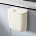12L Hanging Kitchen & Bathroom Bin with Lid — Door or Wall Mount
