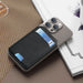 Magnetic PU Leather Wallet Phone Case with Stand and Card Pocket — MagSafe Compatible