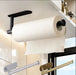 Stainless Steel Paper Towel Holder – Adhesive or Screw-Fix Wall & Cabinet Mount