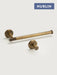 Brass Knurled Antique Bronze Bathroom Hardware – Towel Rack, Toilet Roll Holder & Hook