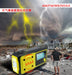 5000mAh Emergency Hand Crank Radio — AM/FM/SW, Solar, USB & NOAA Alerts