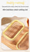 Airtight Butter Slicer & Keeper with Lid — Cutter and Fridge Storage Dish