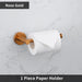 SUS304 Stainless Steel Wall-Mount Toilet Roll Holder — Multiple Finishes