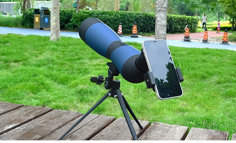 25-75x70 Spotting Scope Monocular with BAK4 Prism, Waterproof for Birdwatching, Shooting & Camping