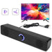 PC Soundbar with Bluetooth & Wired AUX — USB‑Powered Speaker for TV, Laptop & Gaming