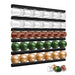 Universal Coffee Capsule Holder – 10 Adhesive Strips for K‑Cup, Nespresso, Dolce Gusto
