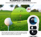 Golf Laser Rangefinder — 600 yd / 1000 yd Options, 6x, Slope Switch & Flag Lock