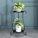 Double-Layer Metal Plant Stand — Multi-Layer Floor Display (1 pack)