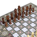 Luxury Knight 3-in-1 Wooden Foldable Game Board — Chess, Checkers & Backgammon