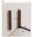 Wood Wall-Mounted Clothes Hanger — Foldable, Space-Saving Drying Rack