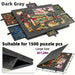 Tilting Puzzle Board with Stand and Cover — Portable 1000‑Piece Jigsaw Table with 6 Drawers
