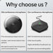 USB Conference Speakerphone — 360° Omnidirectional Condenser Mic with Mute & Volume
