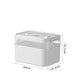 Large Multi-tier Medical Storage Box — Portable Medicine Display Rack