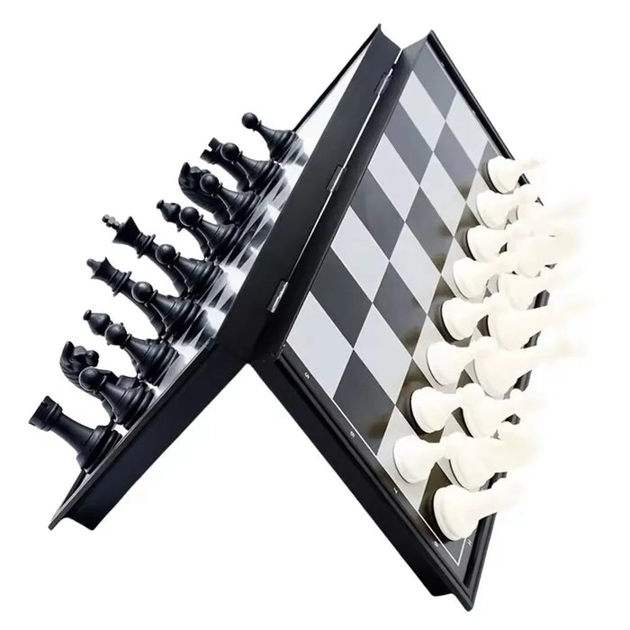 3-in-1 Magnetic Travel Board — Chess, Checkers & Backgammon (25/32/36 cm)