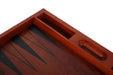 Foldable Wooden Backgammon Set — Portable Classic for Family & Travel (Random Style)