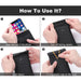 Faraday Car Key Signal-Blocking Case — RFID Privacy Pouch, 17 x 9.5 cm