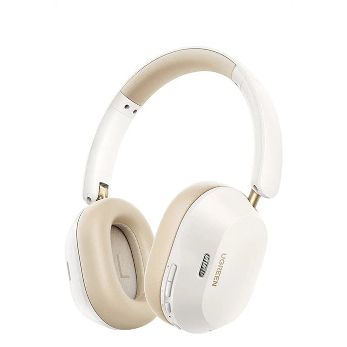 UGREEN MAX5C Trådlösa Brusreducerande Bluetooth Hörlurar - 43dB Hybrid Aktiv Brusreducering, Hi-Res LDAC, 75H Spatial Audio Headset Hörlurar - Idealisk för brusfri och långvarig ljudupplevelse.