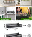Metal Magnetic Spice Shelf — Fridge & Oven Organiser, DIY Kitchen Rack