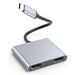 USB‑C to Dual 4K HDMI Adapter — Dual HD Display for Thunderbolt 3/4 & DP Alt Mode Laptops