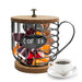 Mug-Shaped Coffee Pod Holder for K-Cups — Metal Countertop Organiser