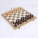 Portable 3‑in‑1 Travel Chess, Checkers & Backgammon Set – Foldable 24 x 24 cm