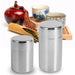 Stainless Steel Tea Canister – 400ml or 550ml with Tight-Fitting Sliding Lid
