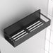 Magnetic Fridge Shelf Spice Rack – Black, Space‑Saving Kitchen Organiser