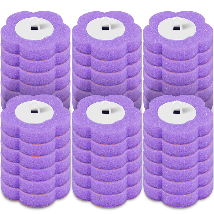 Disposable Toilet Brush Kit — Long Handle, Wall-mounted Holder, Replaceable Heads (24 / 72 pcs)