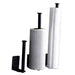 Self-Adhesive Punch-Free Toilet & Towel Roll Holder, Stainless Steel Wall Mount