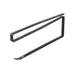Paper Roll Holder — No-Drill Under-Cabinet Towel & Cling Film Rack (White/Black)