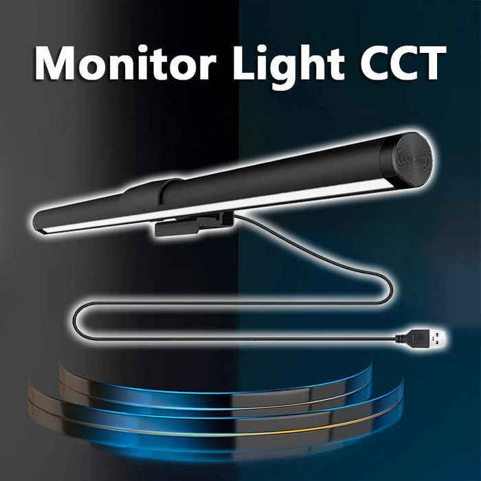 LED Monitor Light Bar — Eye-Care Stepless Dimming for Work & Gaming
